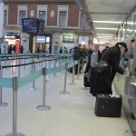 At Victoria Station, suddenly, there was George himself!
