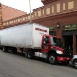 After flying down here, I find this Southeastern Freight truck. SE is located about a mile from my house.