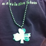 What the 'leprechaun' threw to me.