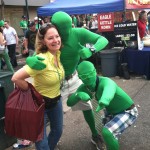 The Green Men were popular.